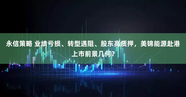 永信策略 业绩亏损、转型遇阻、股东高质押，美锦能源赴港上市前景几何？