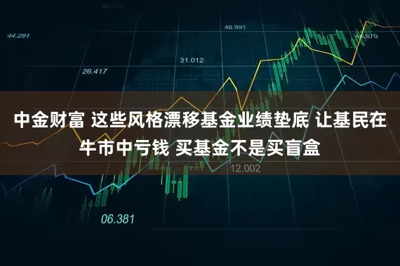 中金财富 这些风格漂移基金业绩垫底 让基民在牛市中亏钱 买基金不是买盲盒